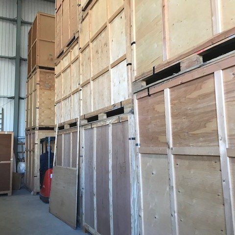 Warehouse containers